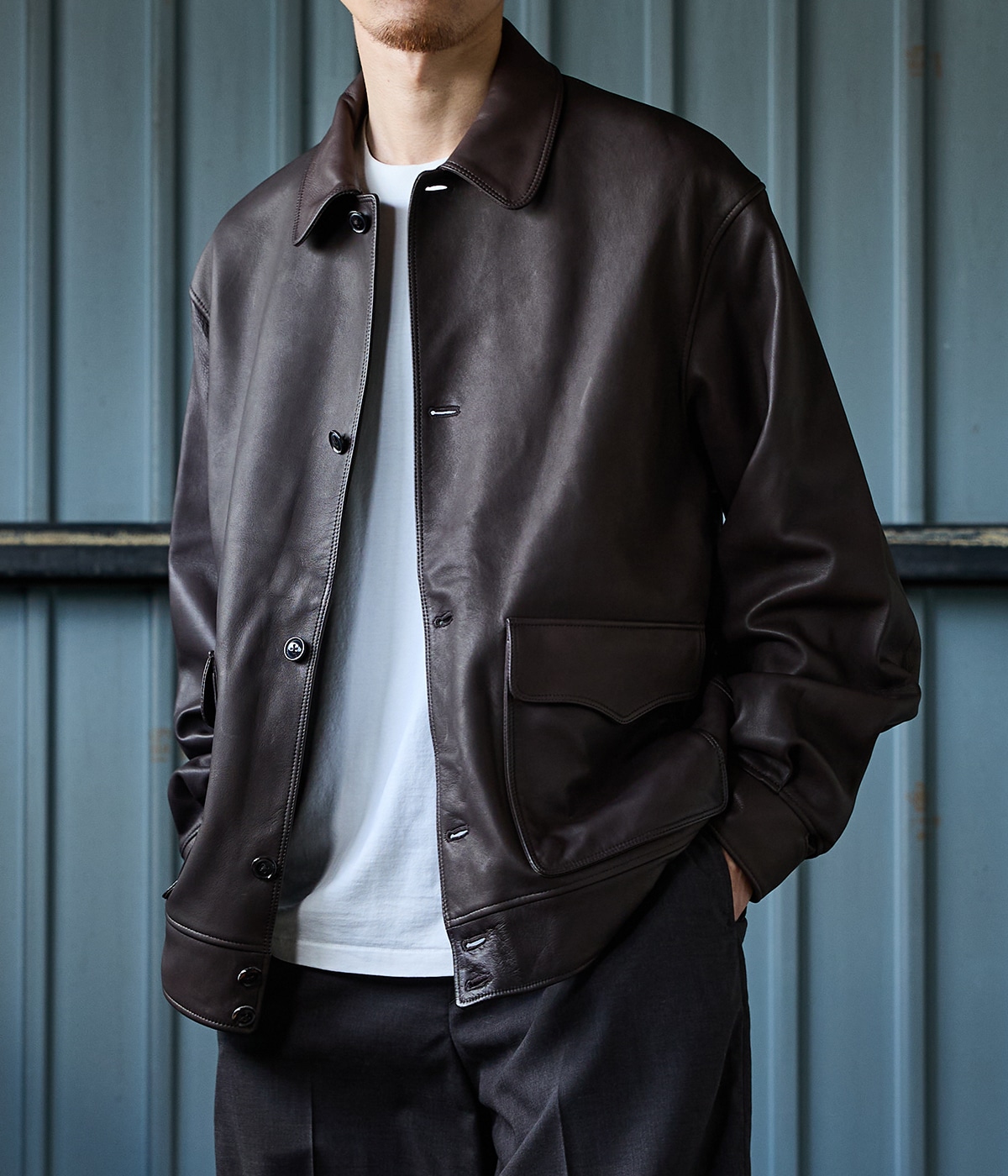 別注 Lamb Cossack Jacket ARK | blurhms(ブラームス) / アウター