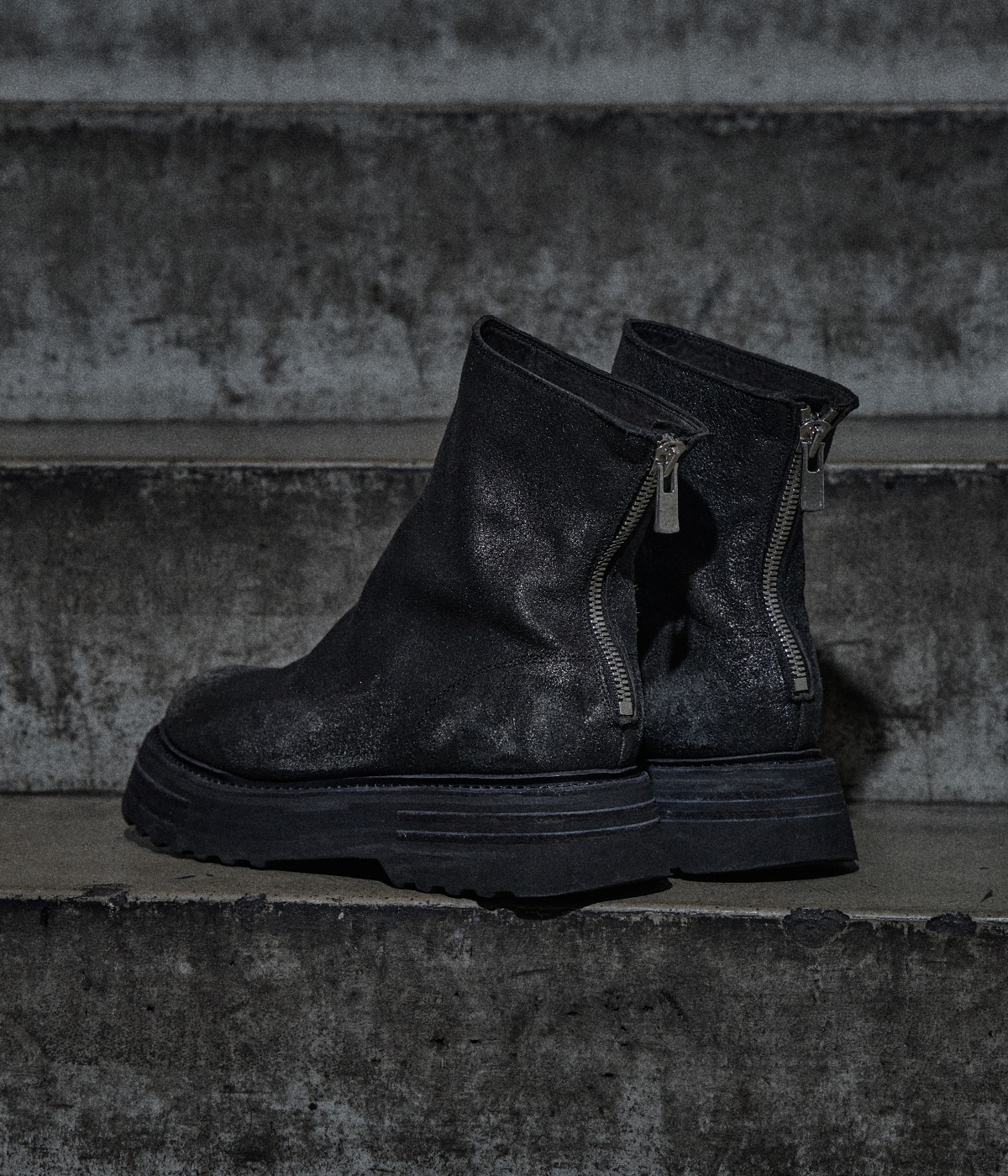 別注 BACK ZIP BOOTS | GUIDI(グイディ) / シューズ レザーシューズ