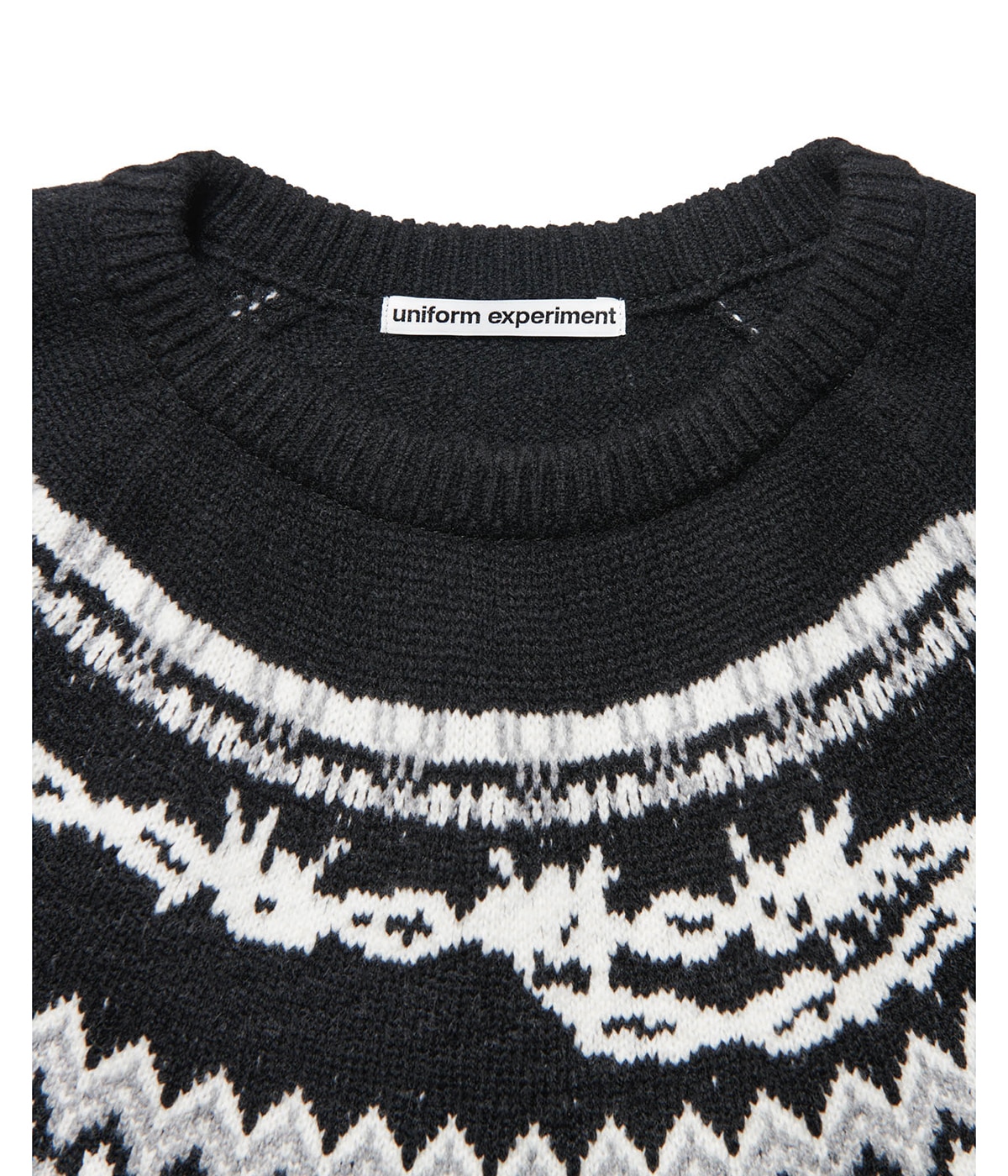 ENTANGLED NORDIC SWEATER | uniform experiment(ユニフォーム