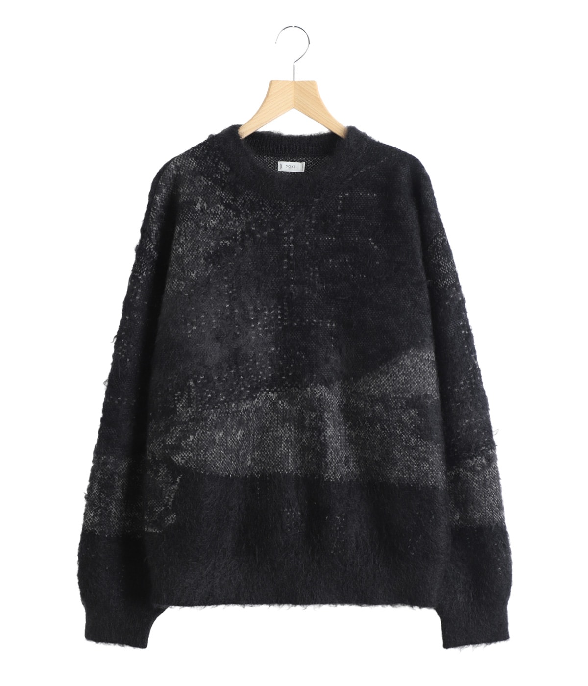 Abstract Jaquard Mohair Sweater | YOKE(ヨーク) / トップス ニット