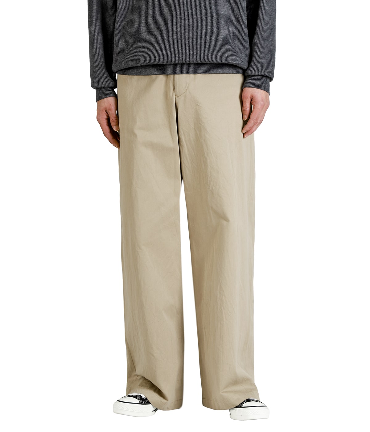 チノクロスパンツ ワイド -11052603- | YAECA(ヤエカ) / パンツ