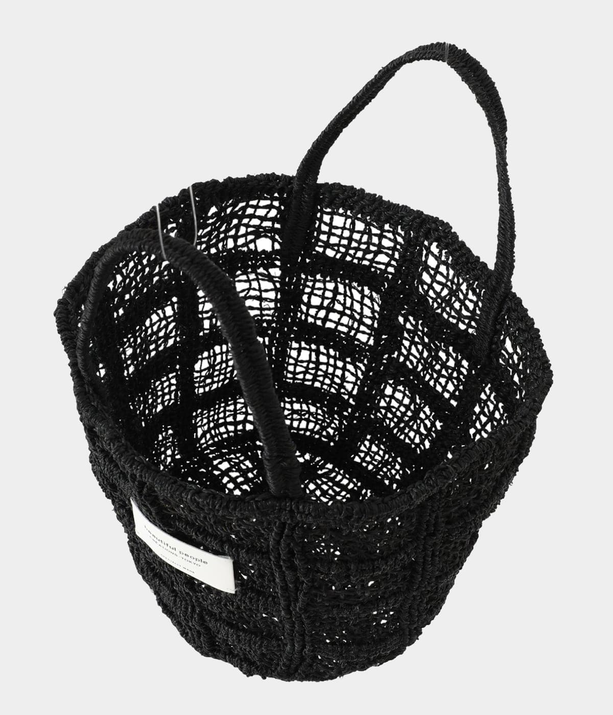 レディース】abaca knitting tote bag S | beautiful people