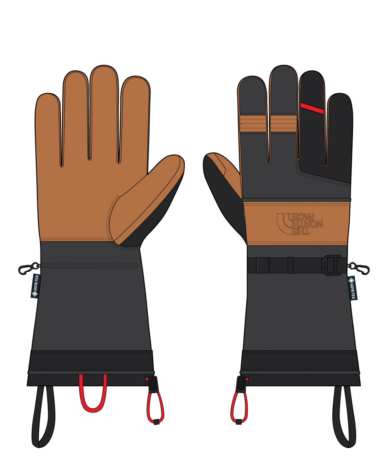 The North Face Montana Pro GTX Ski Gloves - Men's – Arlberg Ski & Surf