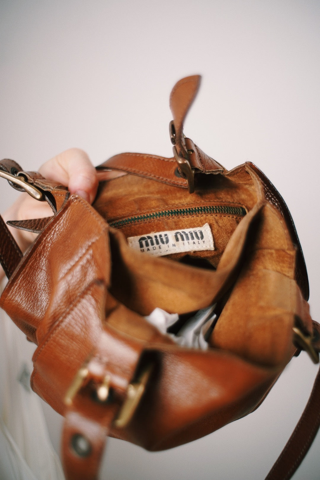 Miu Miu 90's leather bag – Armadarchive