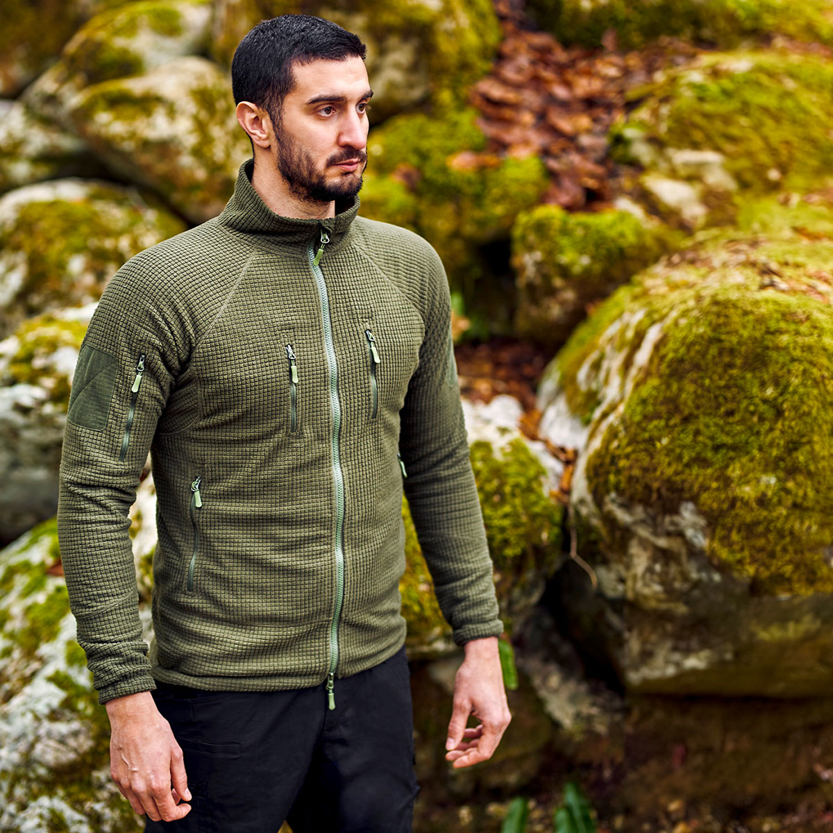 MAGLIA/PILE – DEFCON 5 – EAGLE TACTICAL FLEECE JACKET FULL ZIP