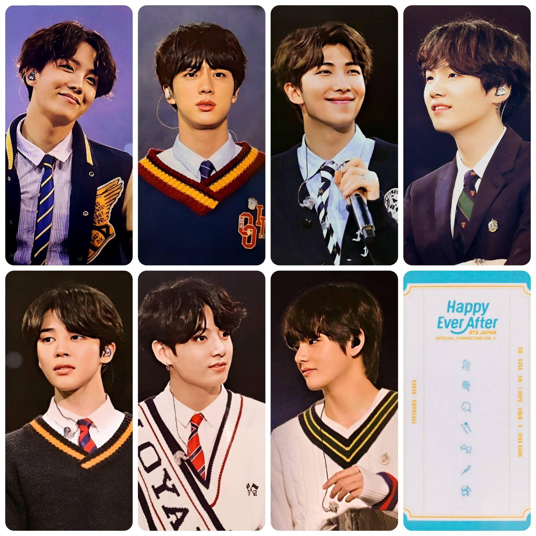 BTS Japan Fan meeting vol 4 Happy Ever After DVD Photocards | Stay