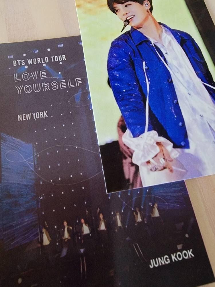 BTS - Love Yourself New York Blu ray Photocards | Stay DeLulu!