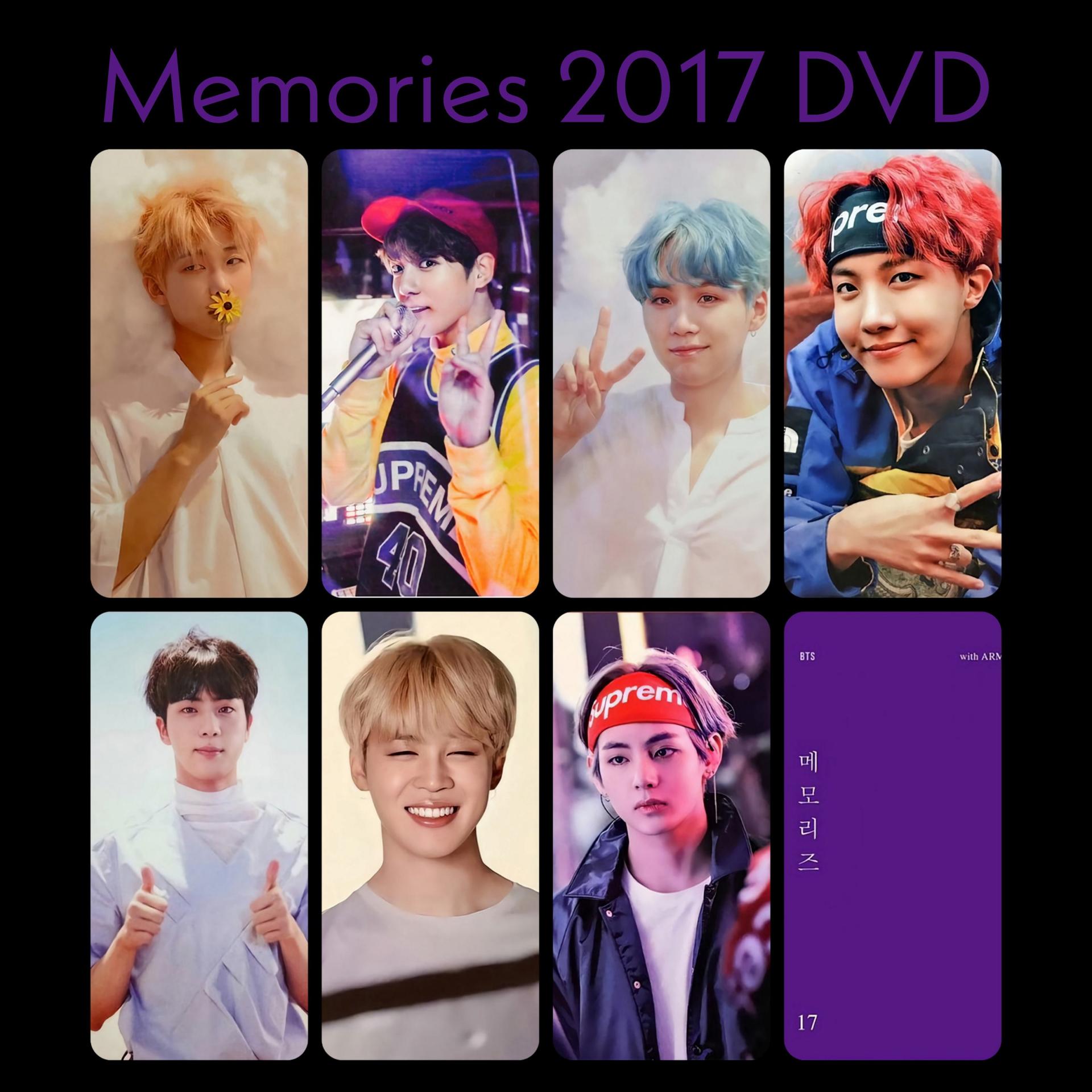 BTS Memories 2017 DVD Photocards | Stay DeLulu!
