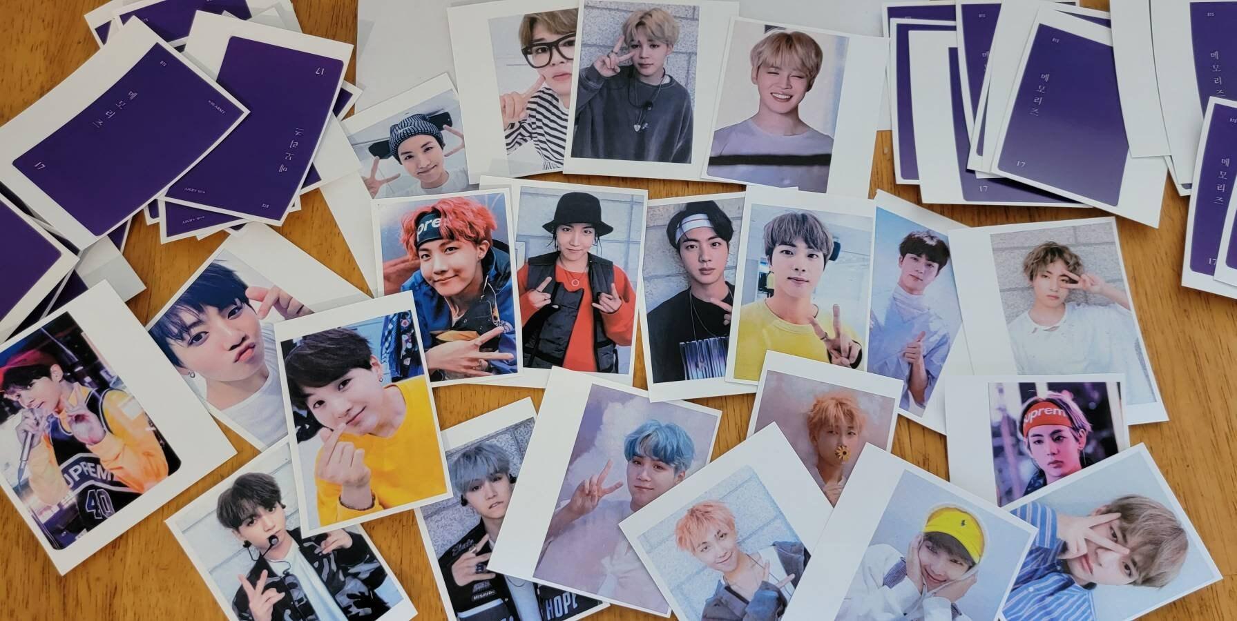 BTS Memories 2017 Blue Ray Photocards | Stay DeLulu!