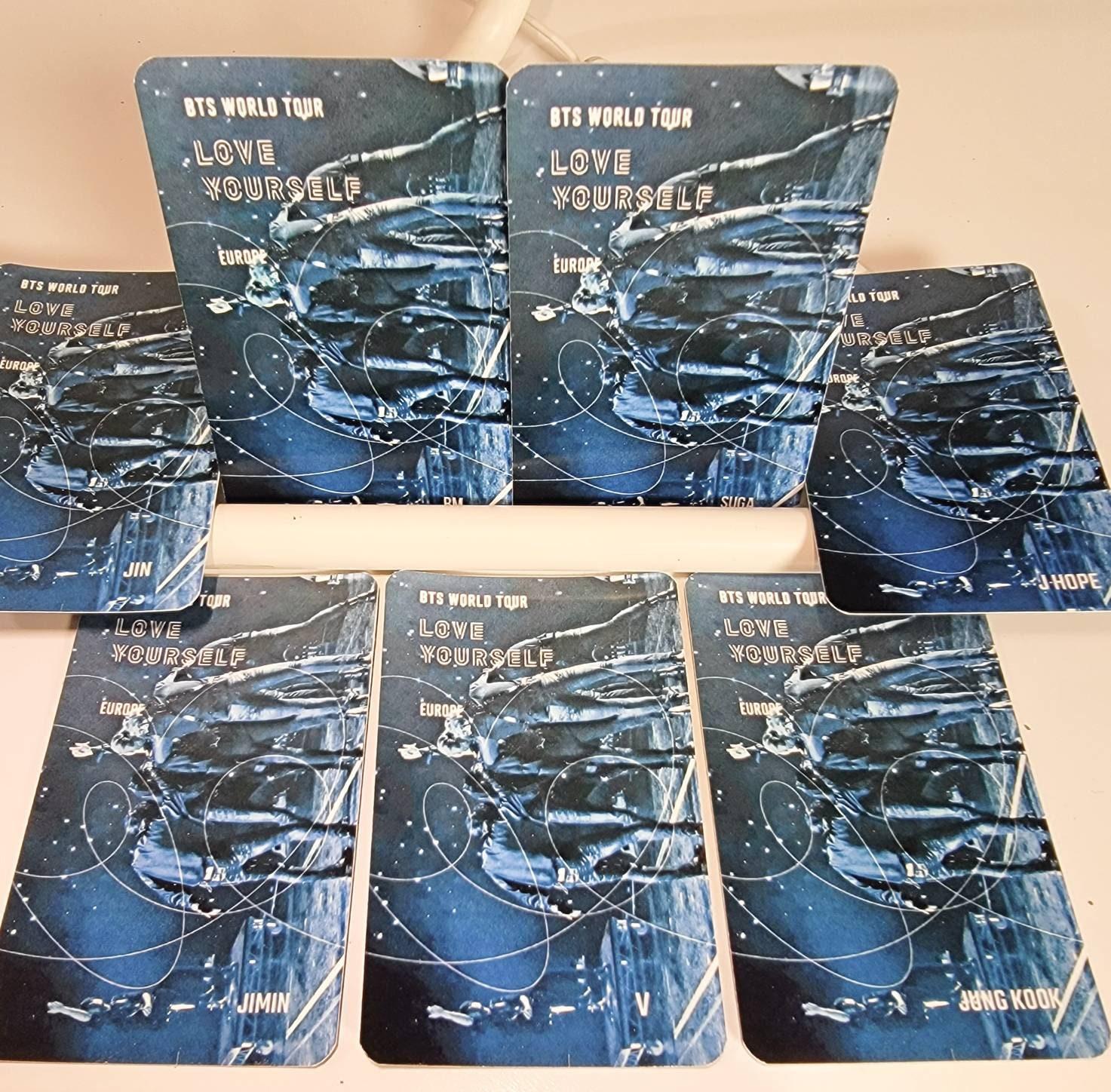 BTS Love Yourself Europe Blu ray Photocards | Stay DeLulu!