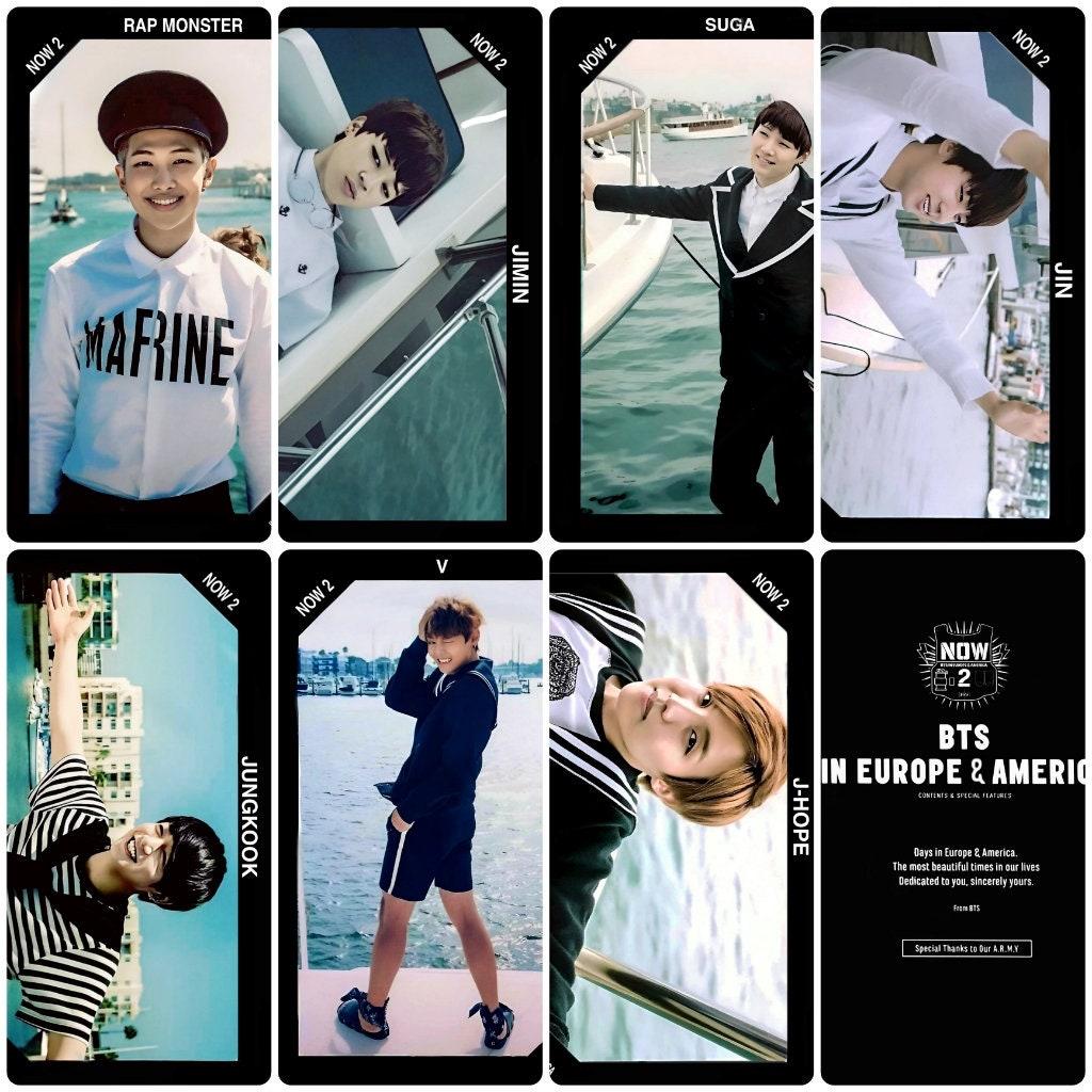BTS NOW 2 Europe & America Photocards | Stay DeLulu!