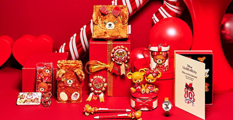 ディズニーストア】ユニベアシティ10周年をお祝いするスペシャルグッズ