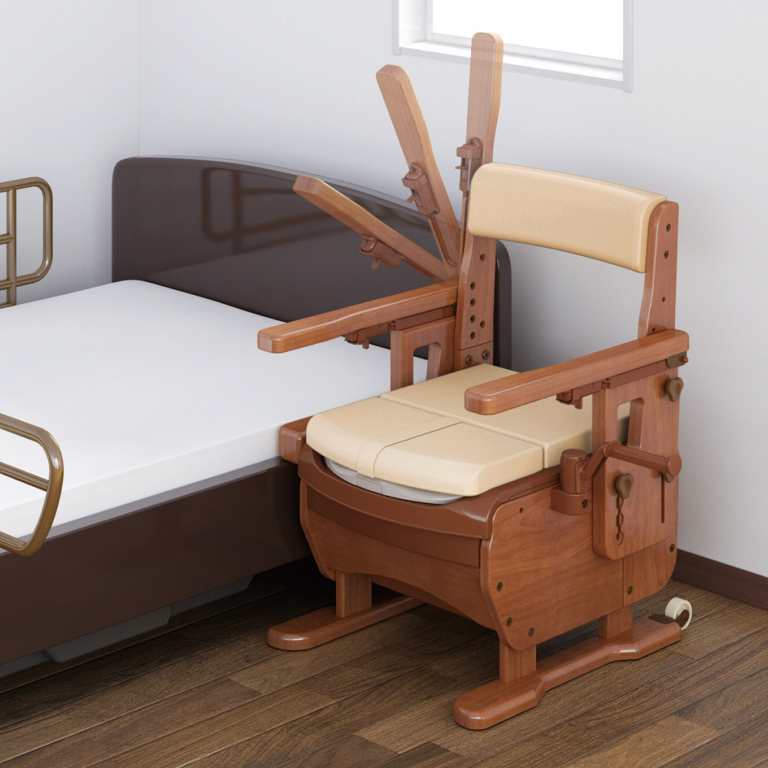 家具調トイレセレクトRはねあげ | 【安寿】の介護用品 | アロン化成