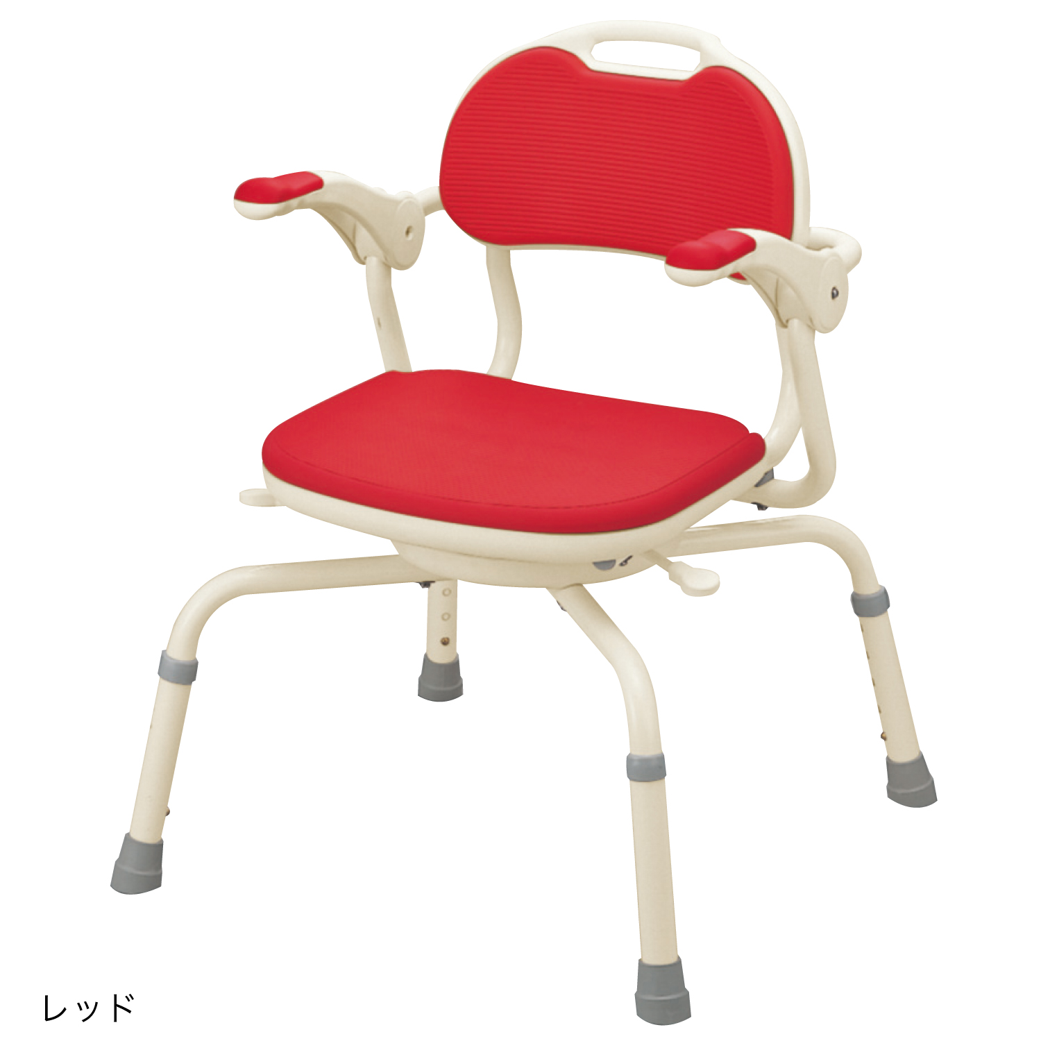 ひじ掛け付シャワーベンチ “まわるくん” | 【安寿】の介護用品
