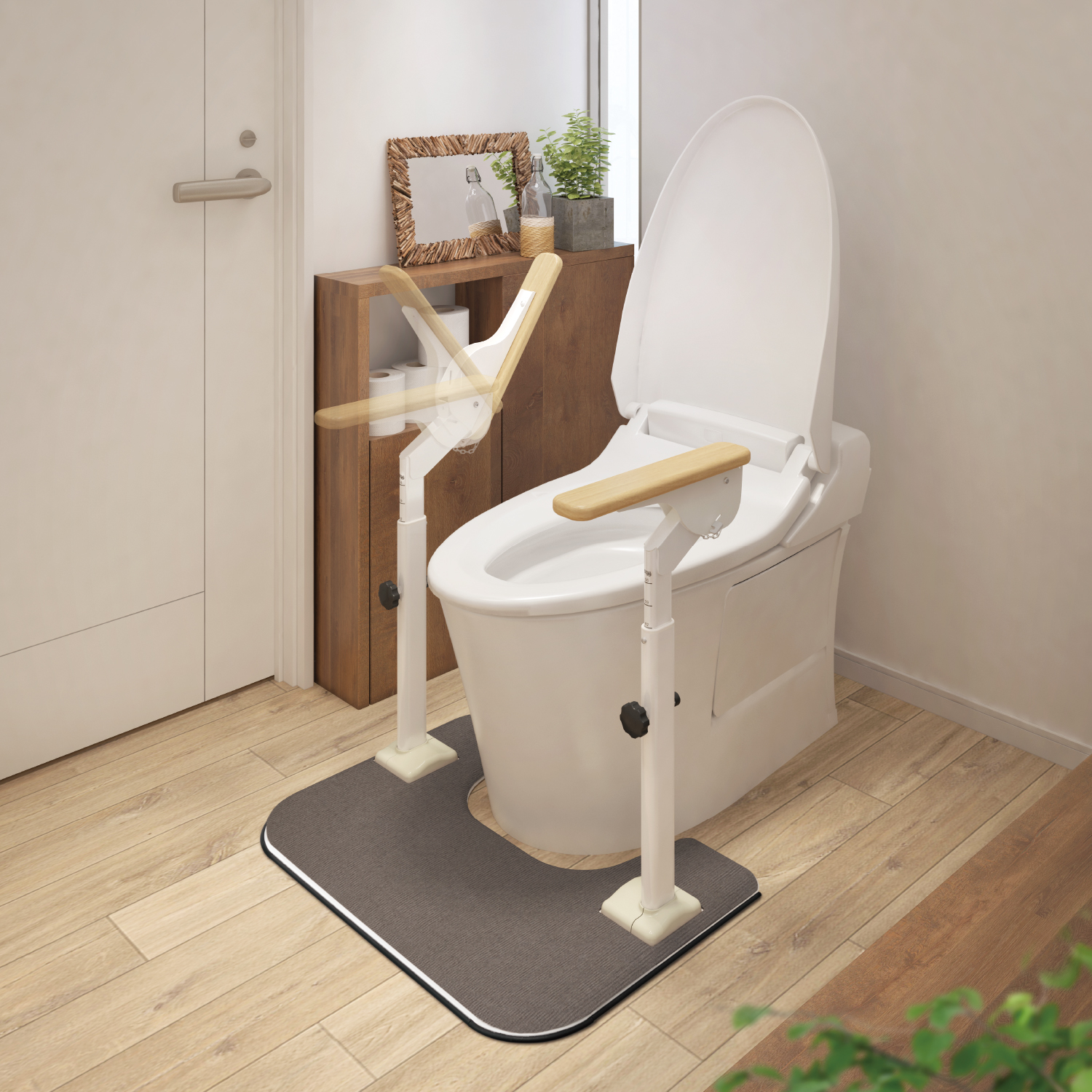 アットグリップ トイレサポートR | 【安寿】の介護用品 | アロン化成