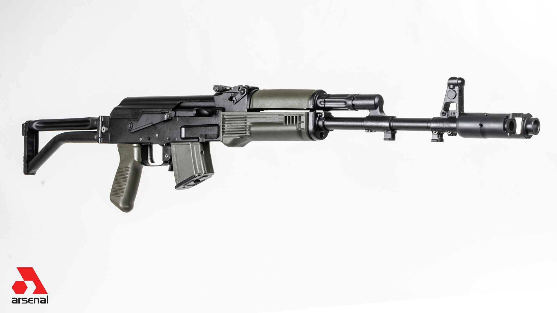 SAM7SF-84E 7.62x39mm OD Green Semi-Auto Rifle with Enhanced FCG OD