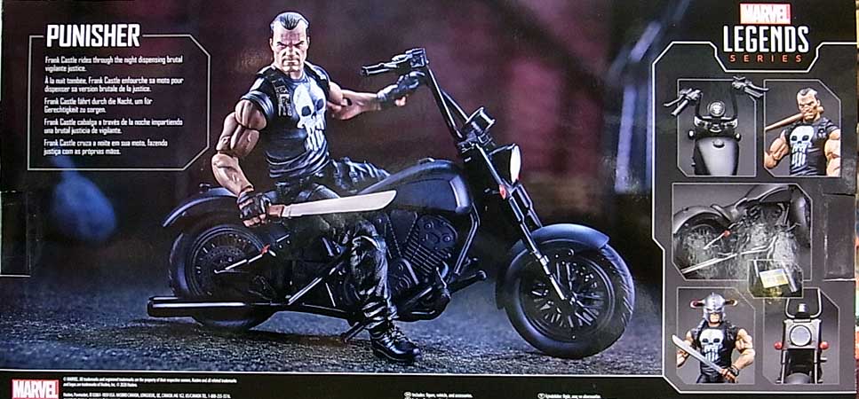 ASTRO ZOMBIES | HASBRO MARVEL LEGENDS 2020 PUNISHER WITH MOTORCYCLE