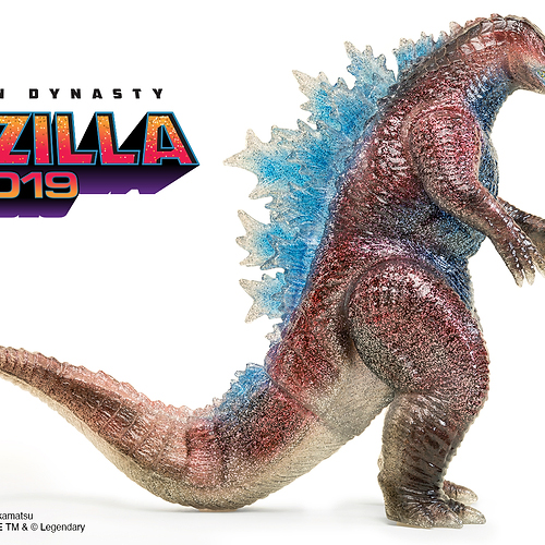 ASTRO ZOMBIES | SPIRAL TOY ゴジラ2019 ラメ入りソフビ