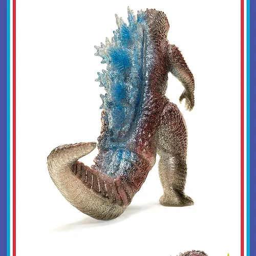 ASTRO ZOMBIES | SPIRAL TOY ゴジラ2019 ラメ入りソフビ