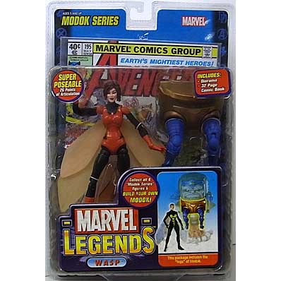 ASTRO ZOMBIES | TOYBIZ MARVEL LEGENDS 15 MODOK SERIES VARIANT WASP