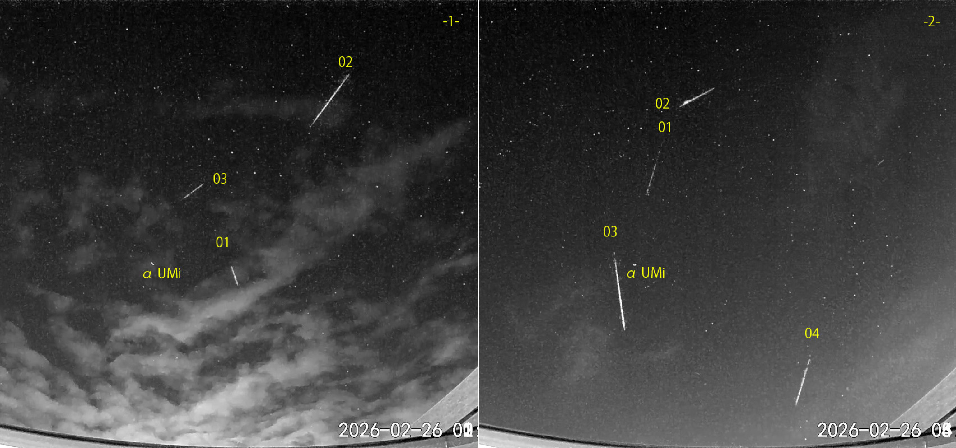 133171: 夜半後の流星N (26-02-26) by alphavir - 天体写真ギャラリー