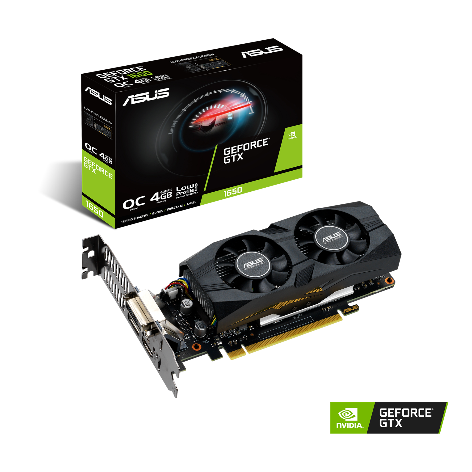 GTX1650-O4G-LP-BRK｜ビデオカード｜ASUS 日本