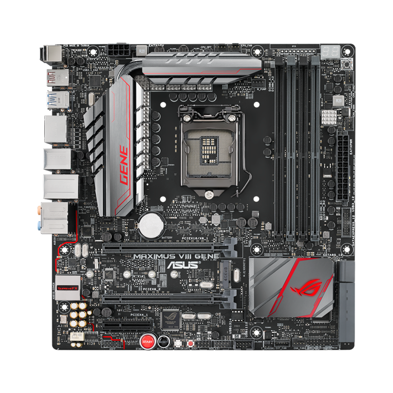 MAXIMUS VIII GENE｜マザーボード｜ASUS 日本