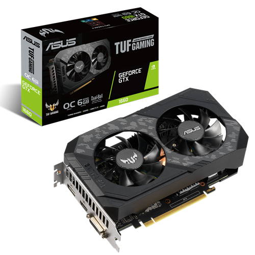 TUF-GTX1660-O6G-GAMING｜ビデオカード｜ASUS 日本