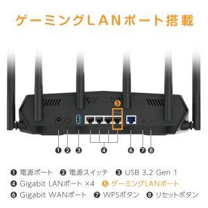 TUF Gamingシリーズ第2弾となるゲーミングルーター、AiMesh機能を備え