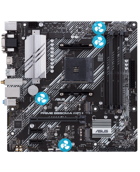 PRIME B550M-A WIFI II｜Motherboards｜ASUS USA
