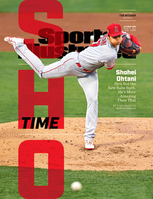 大谷翔平、投打2パターンの表紙 米著名誌「ベーブ・ルース以上」：朝日新聞