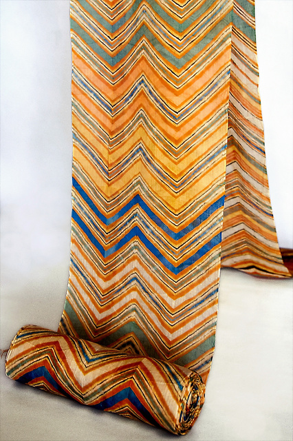 私のイチオシコレクション）インドの巻き絞り染め 岩立フォーク