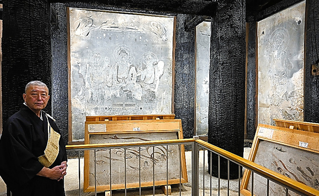 法隆寺金堂壁画、限定公開 きょうから：朝日新聞