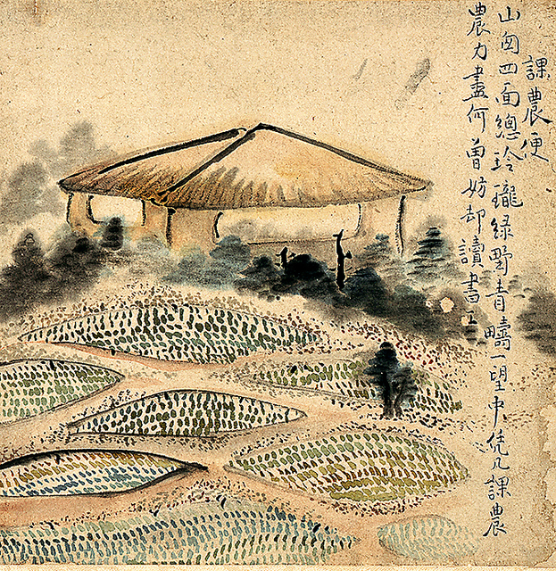 美の履歴書：729）「十便十宜図」 池大雅・与謝蕪村 俗世から離れた