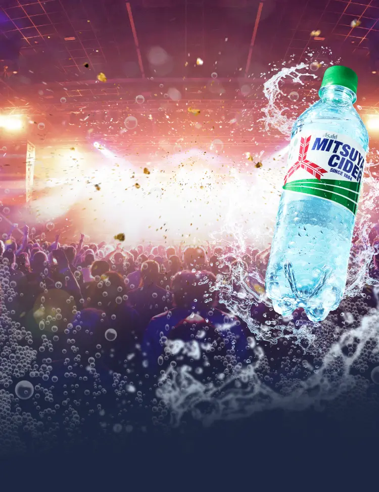 三ツ矢140th SPECIAL LIVE｜三ツ矢サイダー｜アサヒ飲料