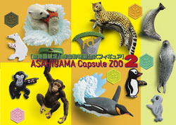 旭山動物園公式グッズ カプセルズーシリーズ