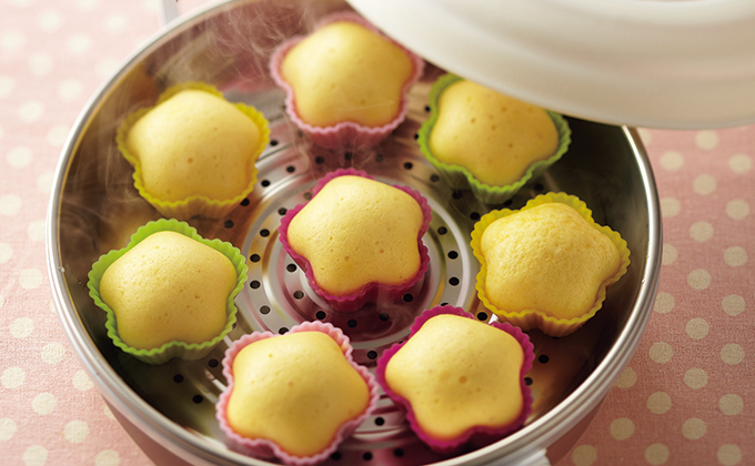 フライパン（オールパン）で作る「蒸しパン」レシピ｜アサヒ軽金属工業