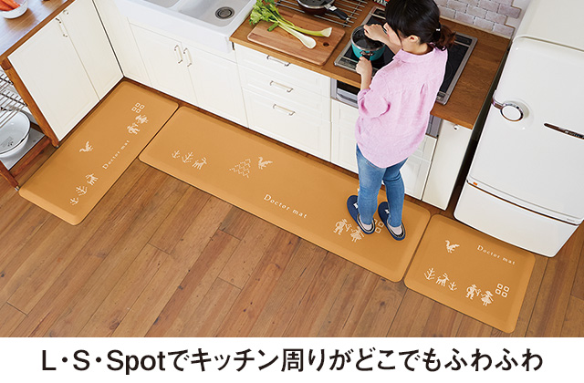 お医者さんが考えたキッチンマット ドクターマット｜アサヒ軽金属工業