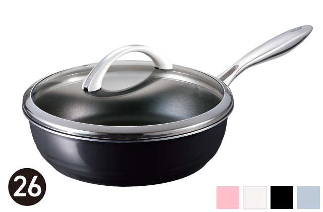 最終値下げ】アサヒ軽金属オールライ卜22cm(蓋付き)ブルー 最終値下げ