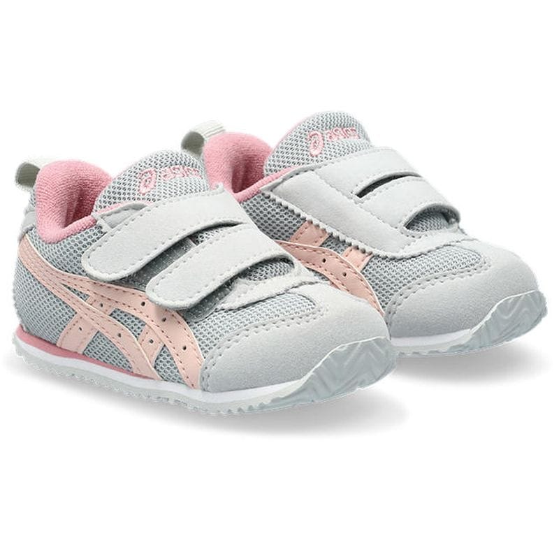 1144A319(13.0cm ライトグレー×ピンク): ASICS SUKU2（スクスク
