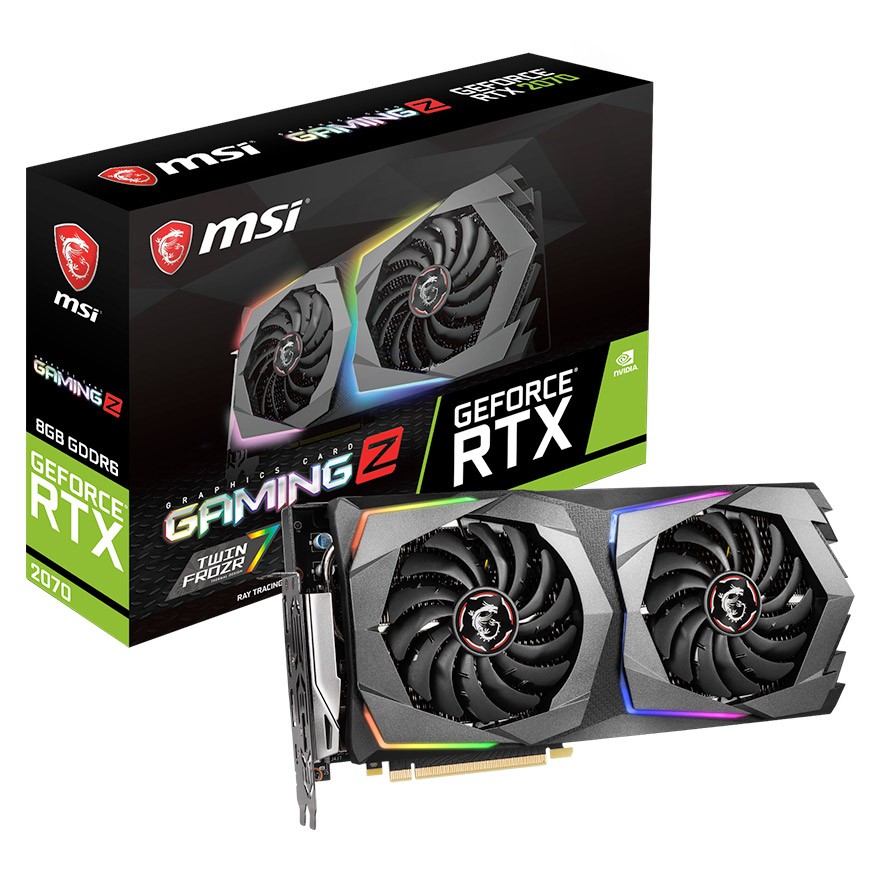 GeForce RTX 2070 GAMING Z 8G | MSI グラフィックボード GeForce RTX