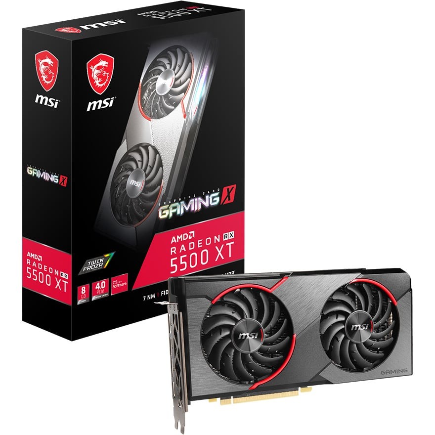 Radeon RX 5500 XT GAMING X 8G J | MSI グラフィックボード RADEON RX
