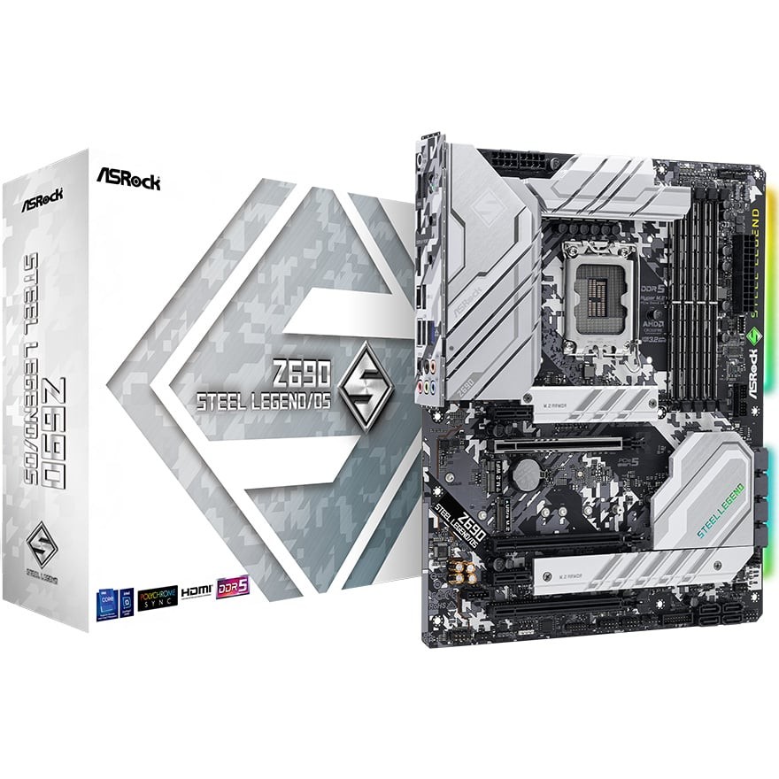 Z690 Steel Legend/D5 | ASRock マザーボード Intel Z690チップセット