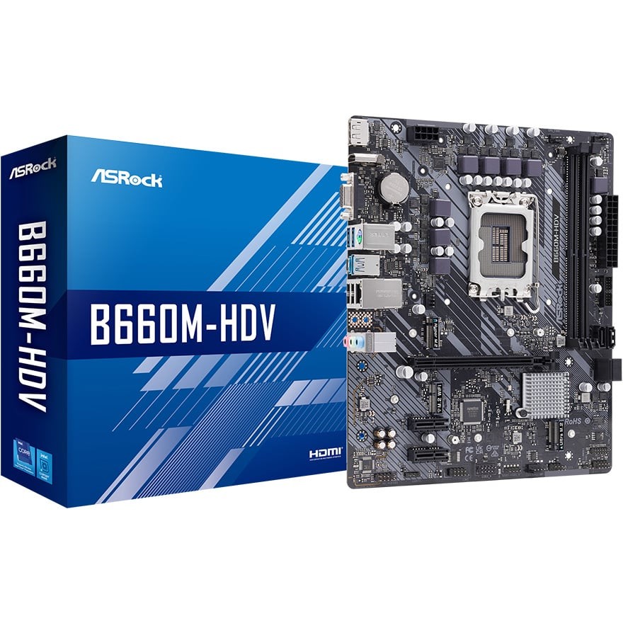 B660M-HDV | ASRock マザーボード Intel B660チップセット | 株式会社