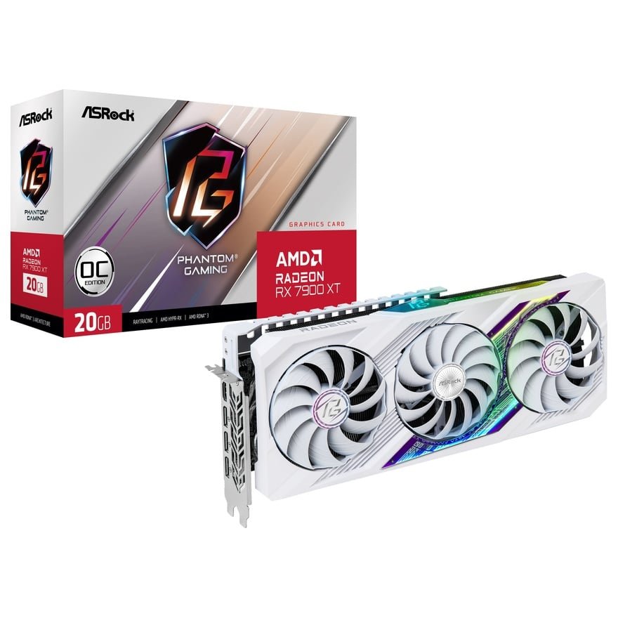 Radeon RX 7900 XT Phantom Gaming 20G OCシリーズ | ASRock