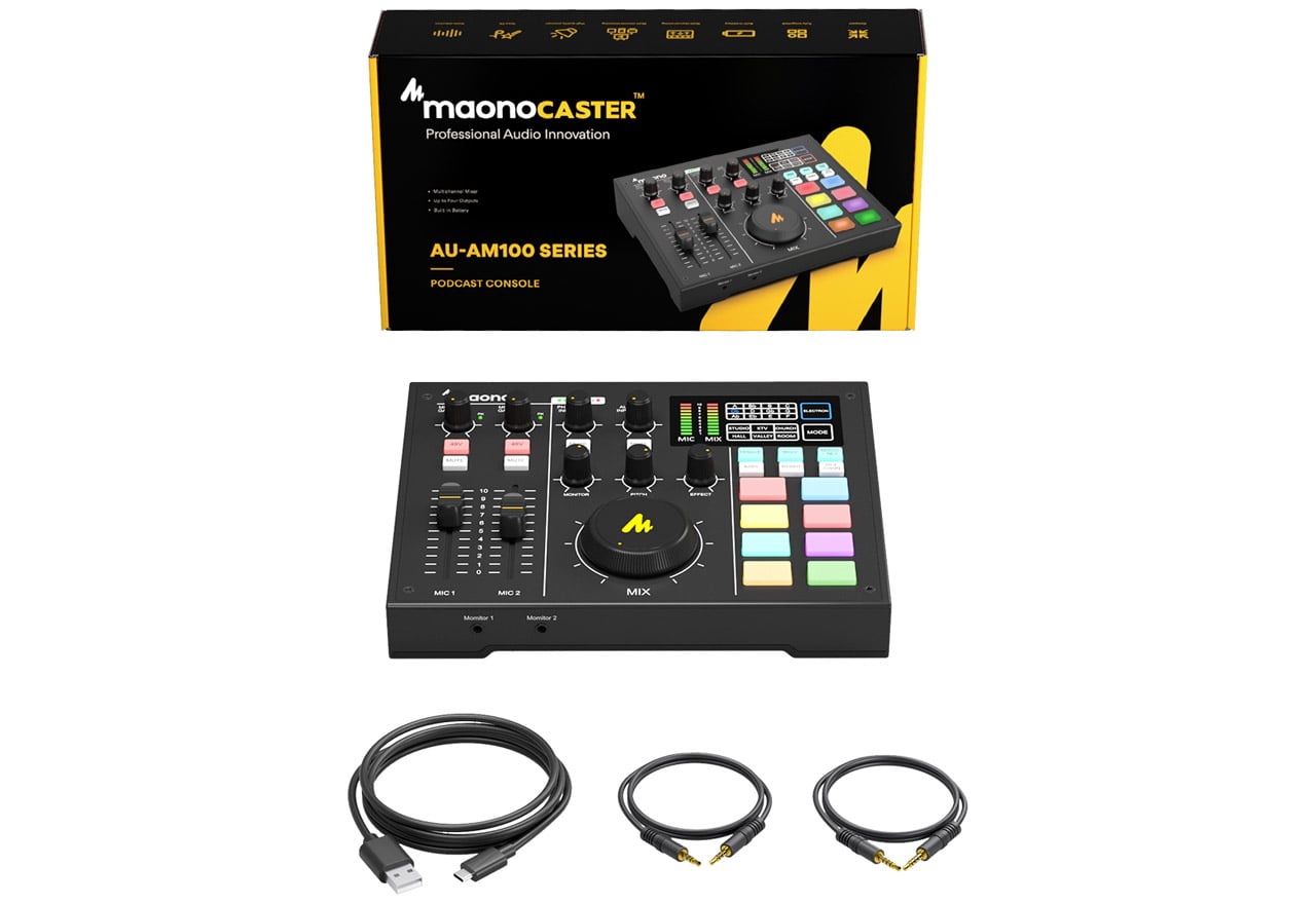 AU-AM100 | Maono オーディオインターフェース | 株式会社アスク