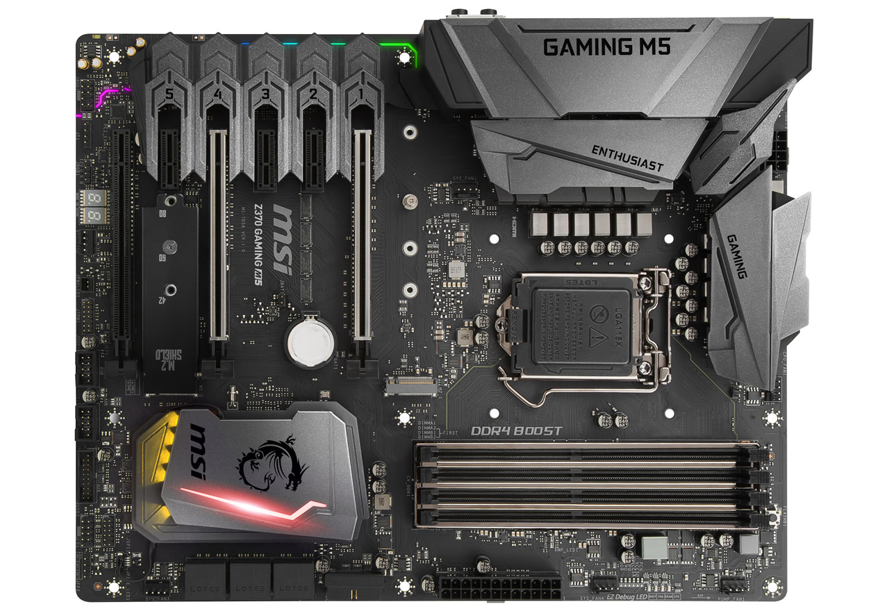 Z370 GAMING M5 | MSI マザーボード Intel Z370チップセット | 株式
