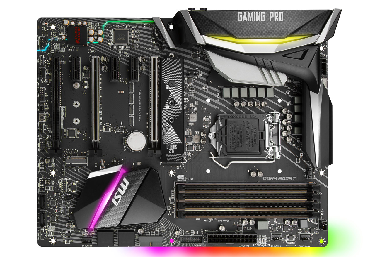 Z370 GAMING PRO CARBON | MSI マザーボード Intel Z370チップセット