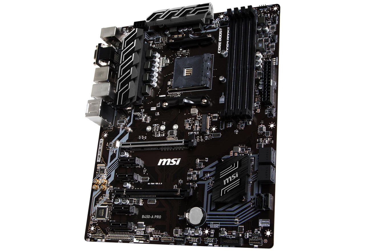 B450-A PRO | MSI マザーボード AMD B450チップセット | 株式会社アスク