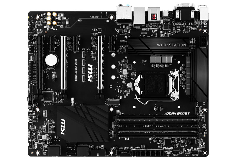 C236A WORKSTATION | MSI マザーボード Intel C236チップセット | 株式